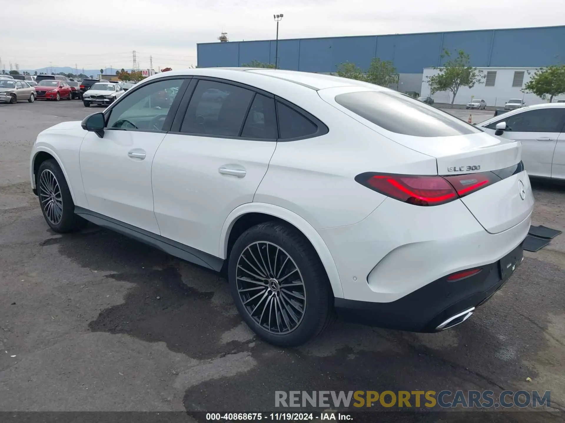 3 Фотография поврежденного автомобиля W1NKJ4HB7RF164335 MERCEDES-BENZ GLC 300 2024