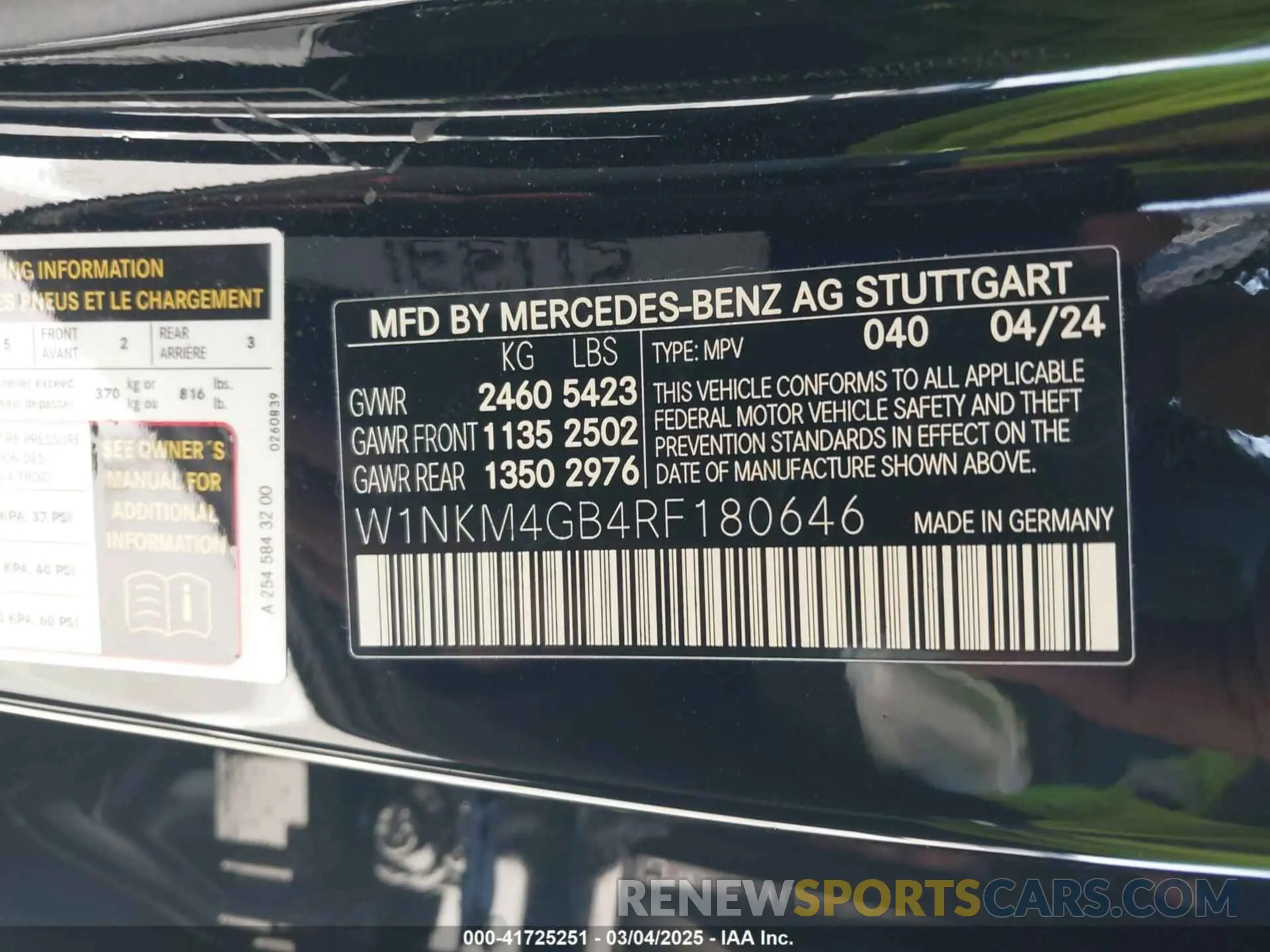 9 Photograph of a damaged car W1NKM4GB4RF180646 MERCEDES-BENZ GLC 300 2024