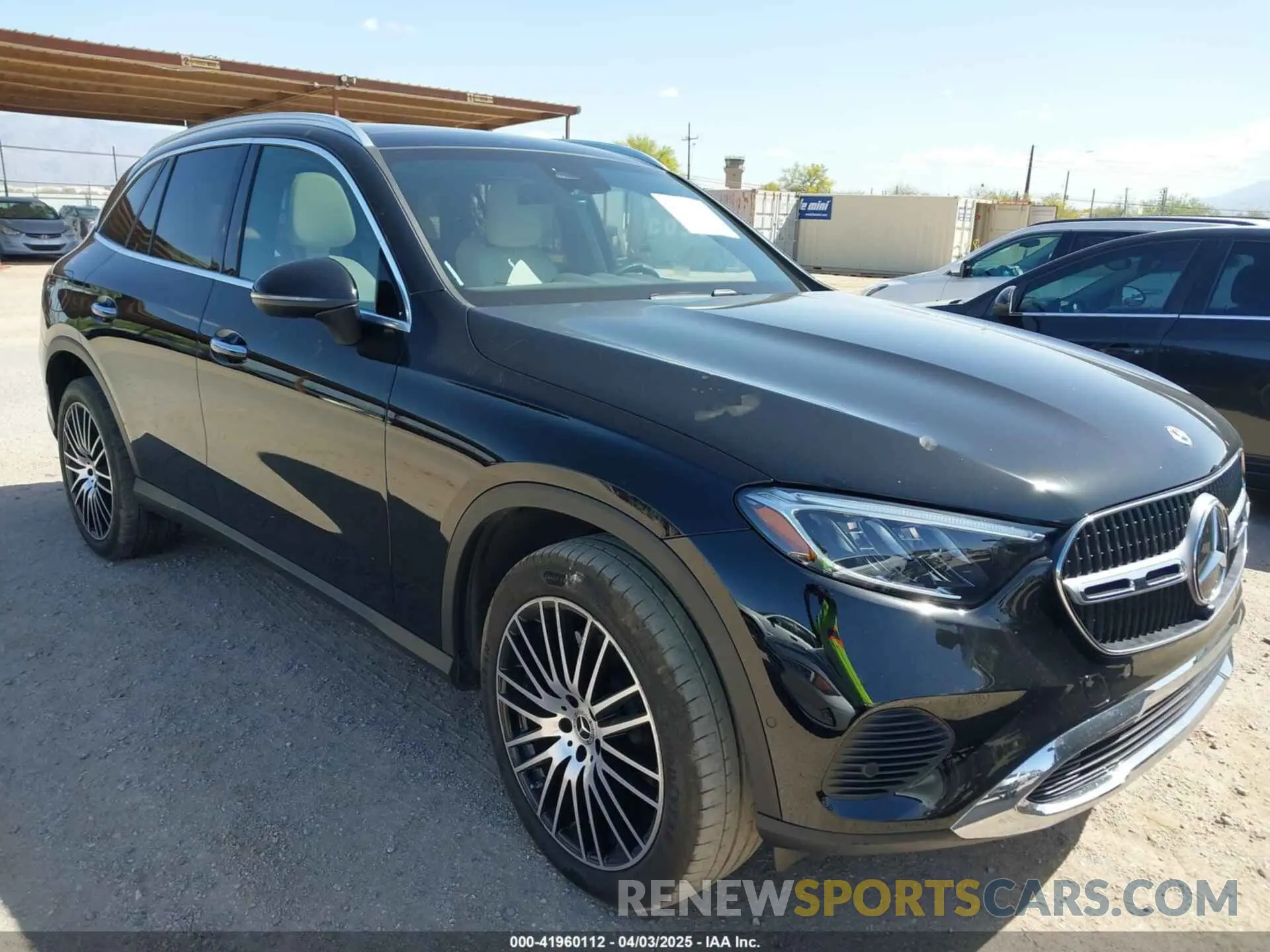 1 Photograph of a damaged car W1NKM4GB8RF170752 MERCEDES-BENZ GLC 300 2024