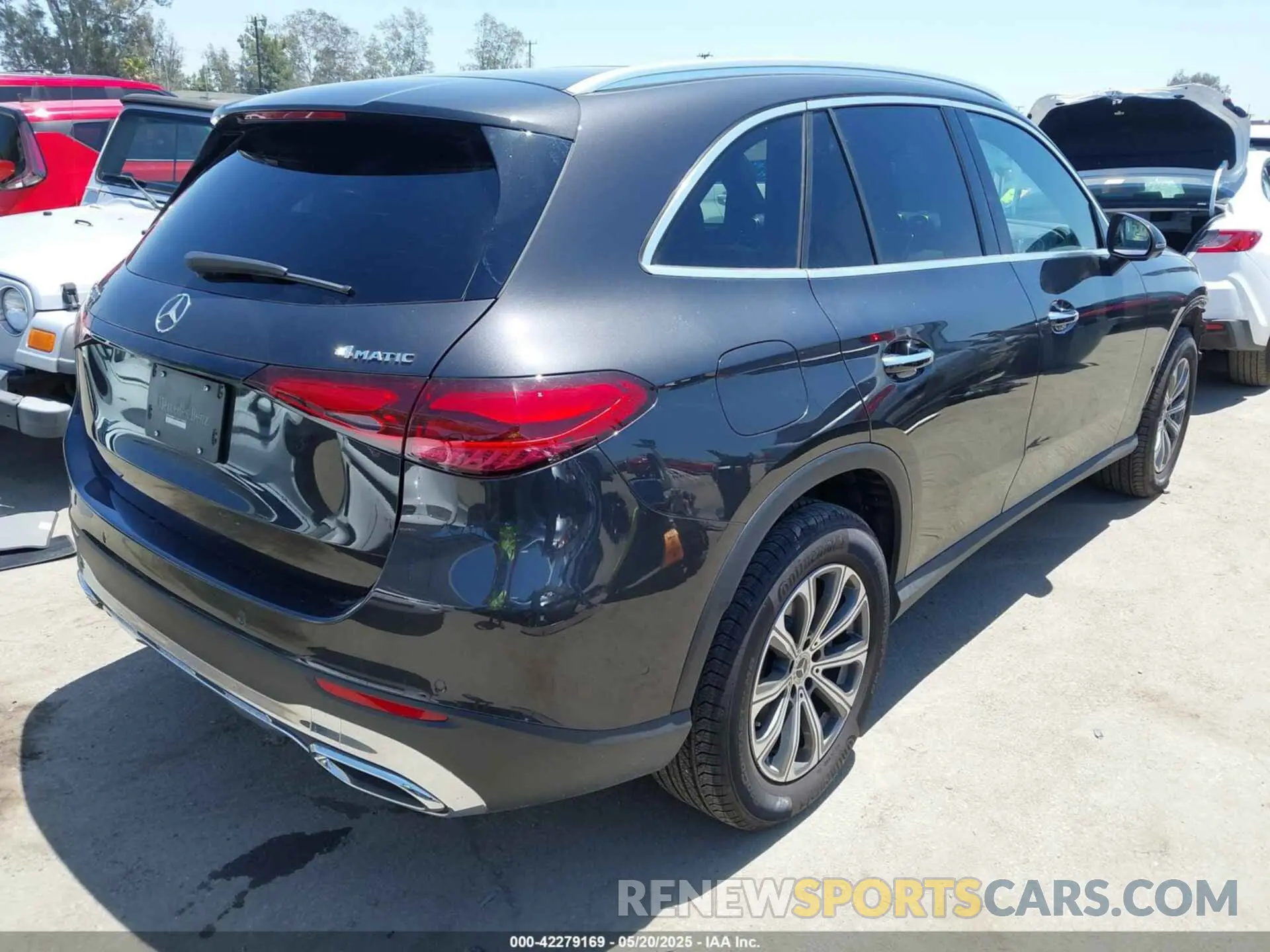 4 Фотография поврежденного автомобиля W1NKM4HBXRF100989 MERCEDES-BENZ GLC 300 2024