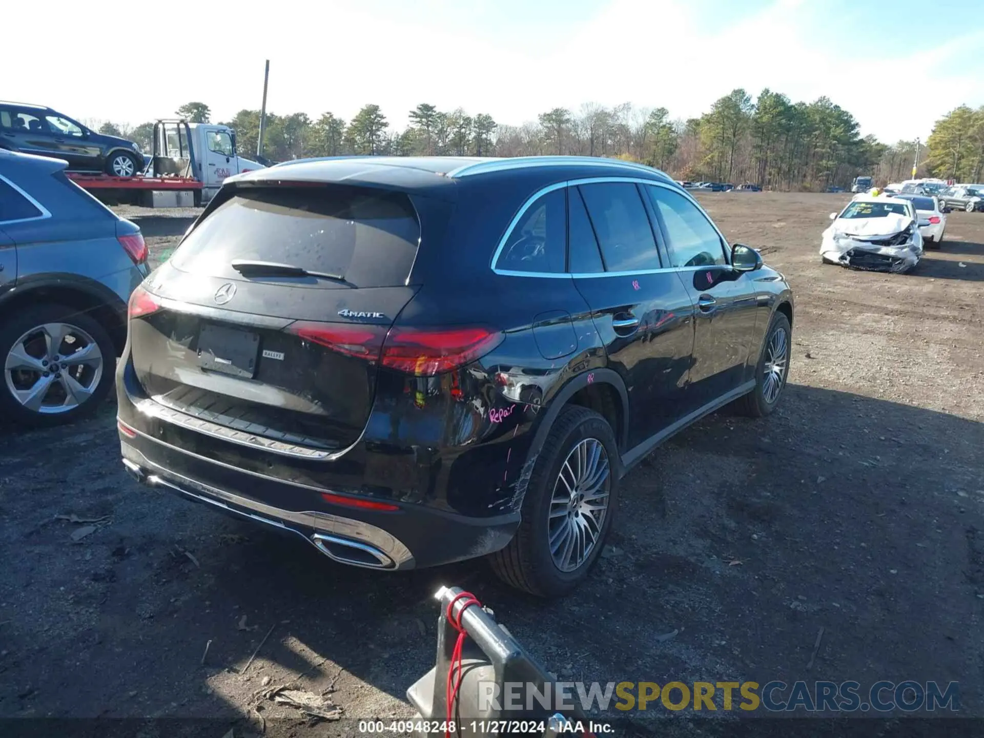 4 Photograph of a damaged car W1NKM4HB9SF262473 MERCEDES-BENZ GLC 300 2025