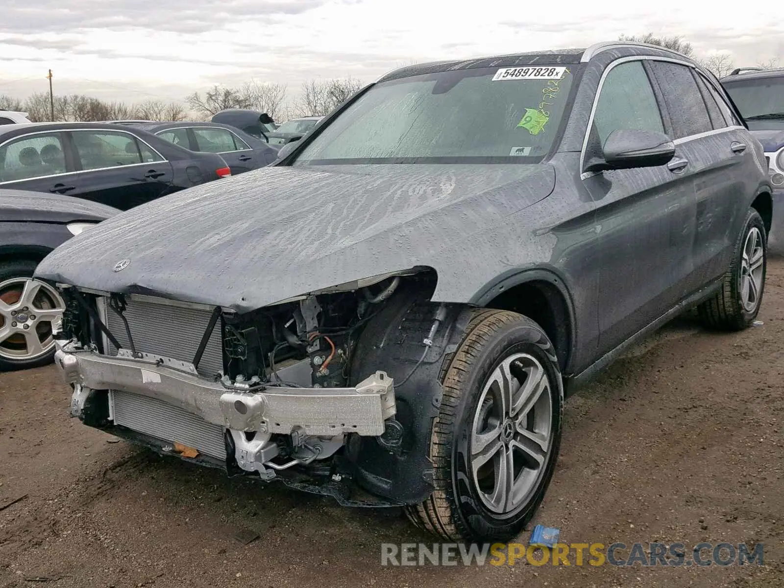 2 Photograph of a damaged car WDC0G4KB2KV137183 MERCEDES-BENZ GLC 300 4M 2019