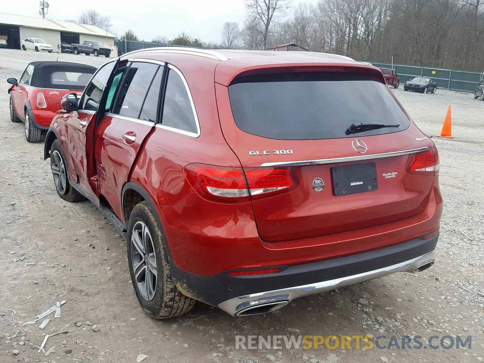 3 Photograph of a damaged car WDC0G4KB5KV120409 MERCEDES-BENZ GLC 300 4M 2019
