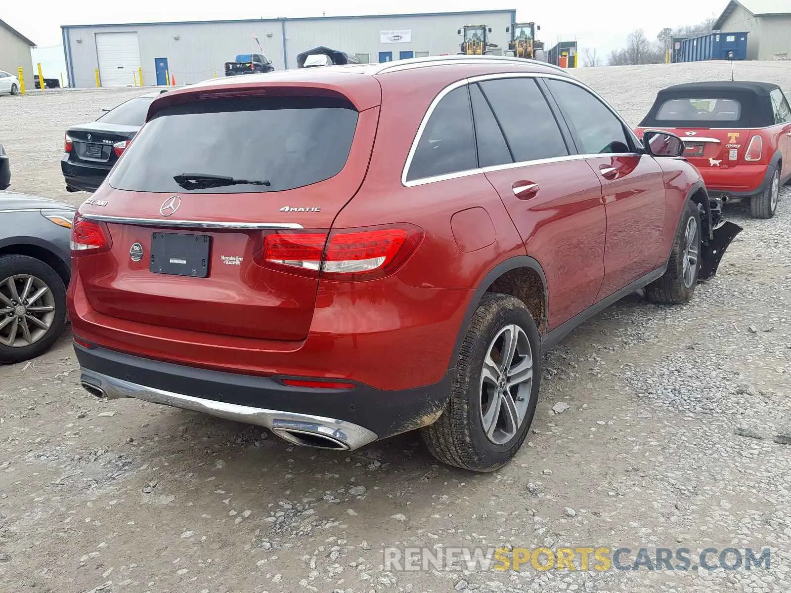 4 Photograph of a damaged car WDC0G4KB5KV120409 MERCEDES-BENZ GLC 300 4M 2019