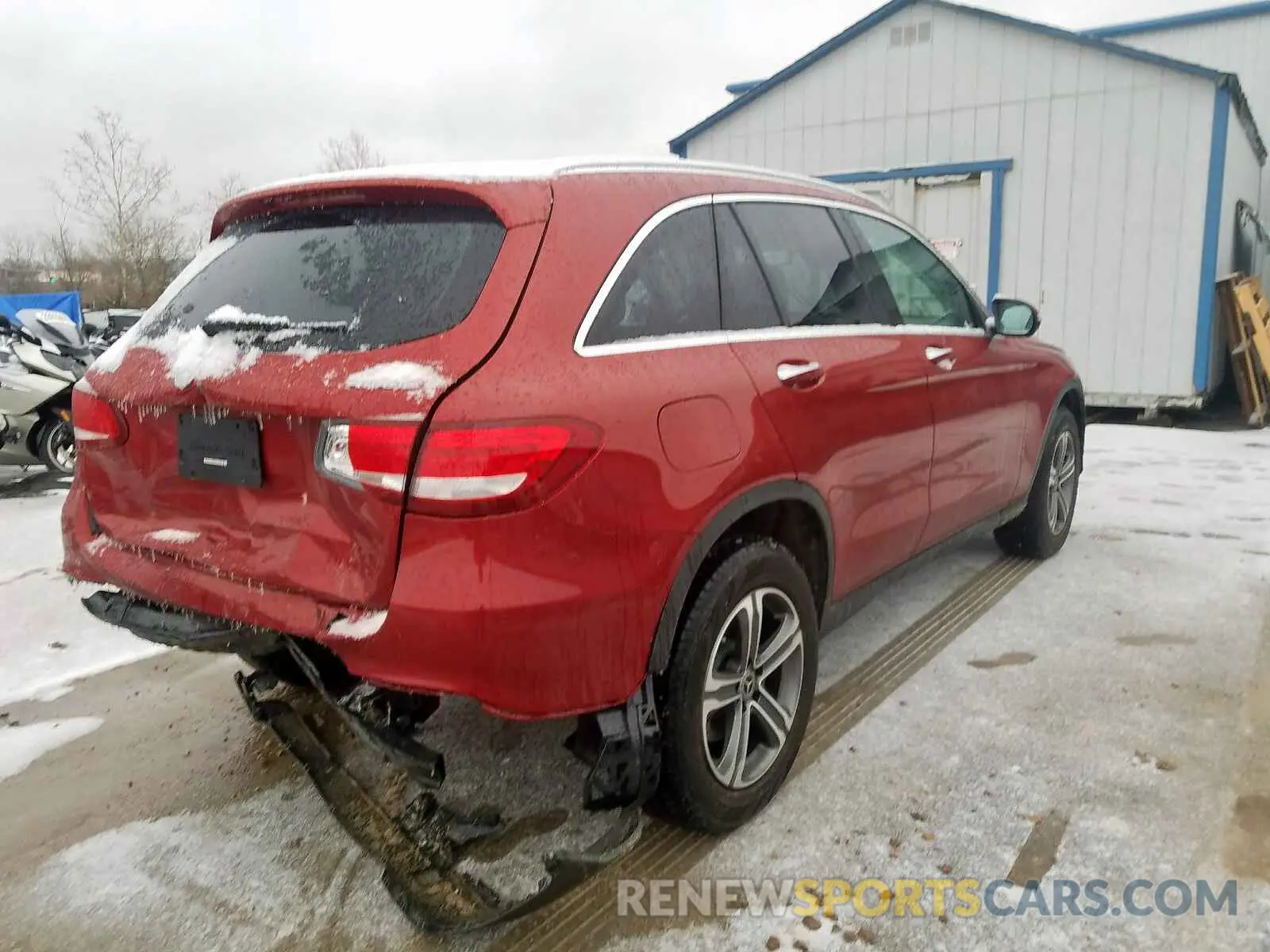 4 Фотография поврежденного автомобиля WDC0G4KB6KV175273 MERCEDES-BENZ GLC 300 4M 2019