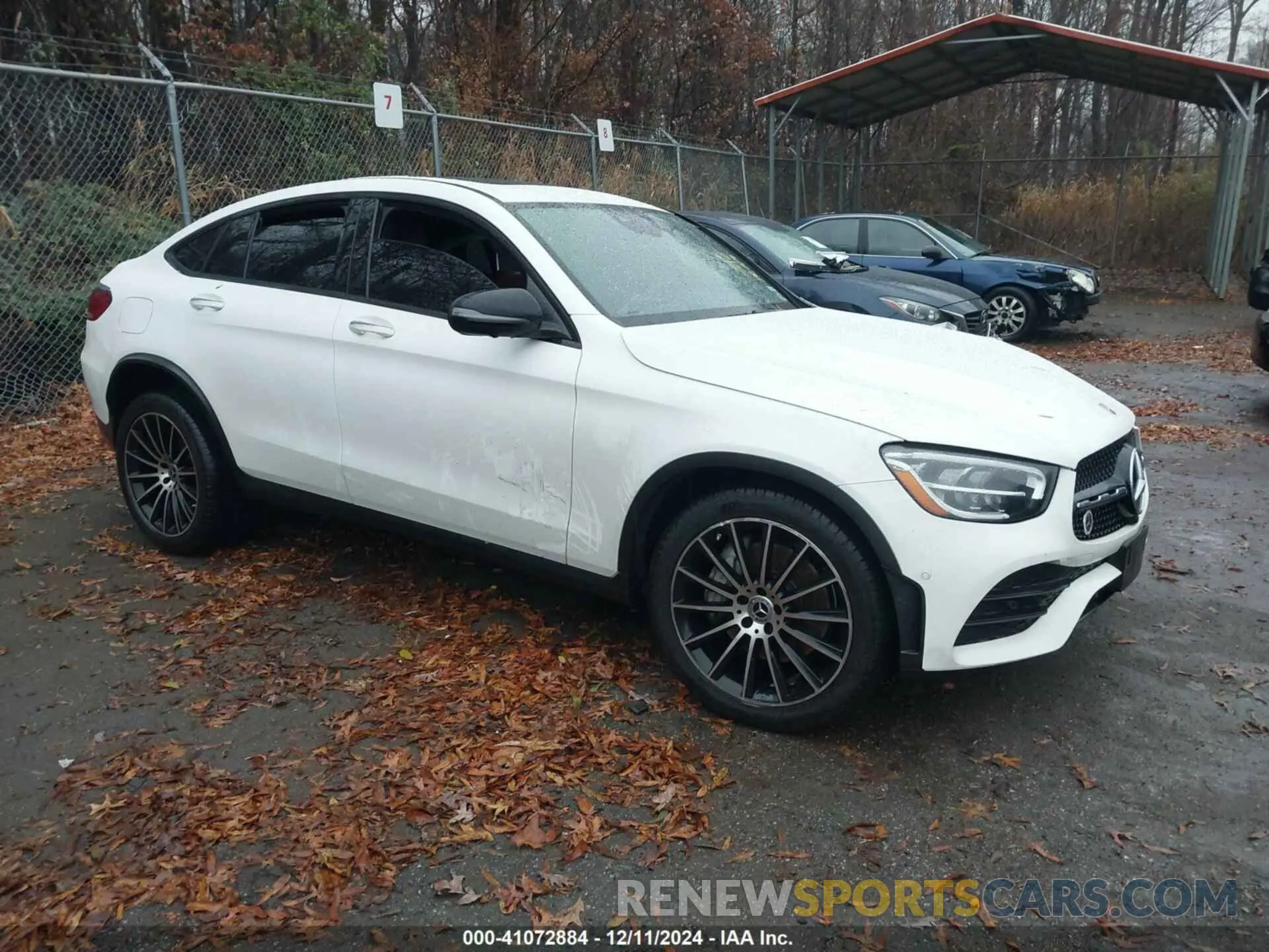 1 Photograph of a damaged car W1N0J8EB4LF823823 MERCEDES-BENZ GLC 300 COUPE 2020