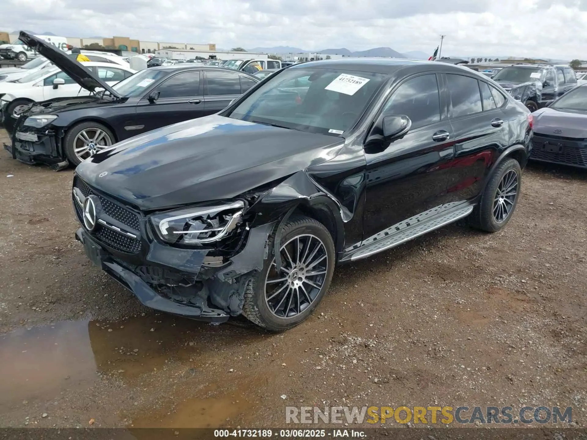 2 Photograph of a damaged car WDC0J8EB6LF752366 MERCEDES-BENZ GLC 300 COUPE 2020