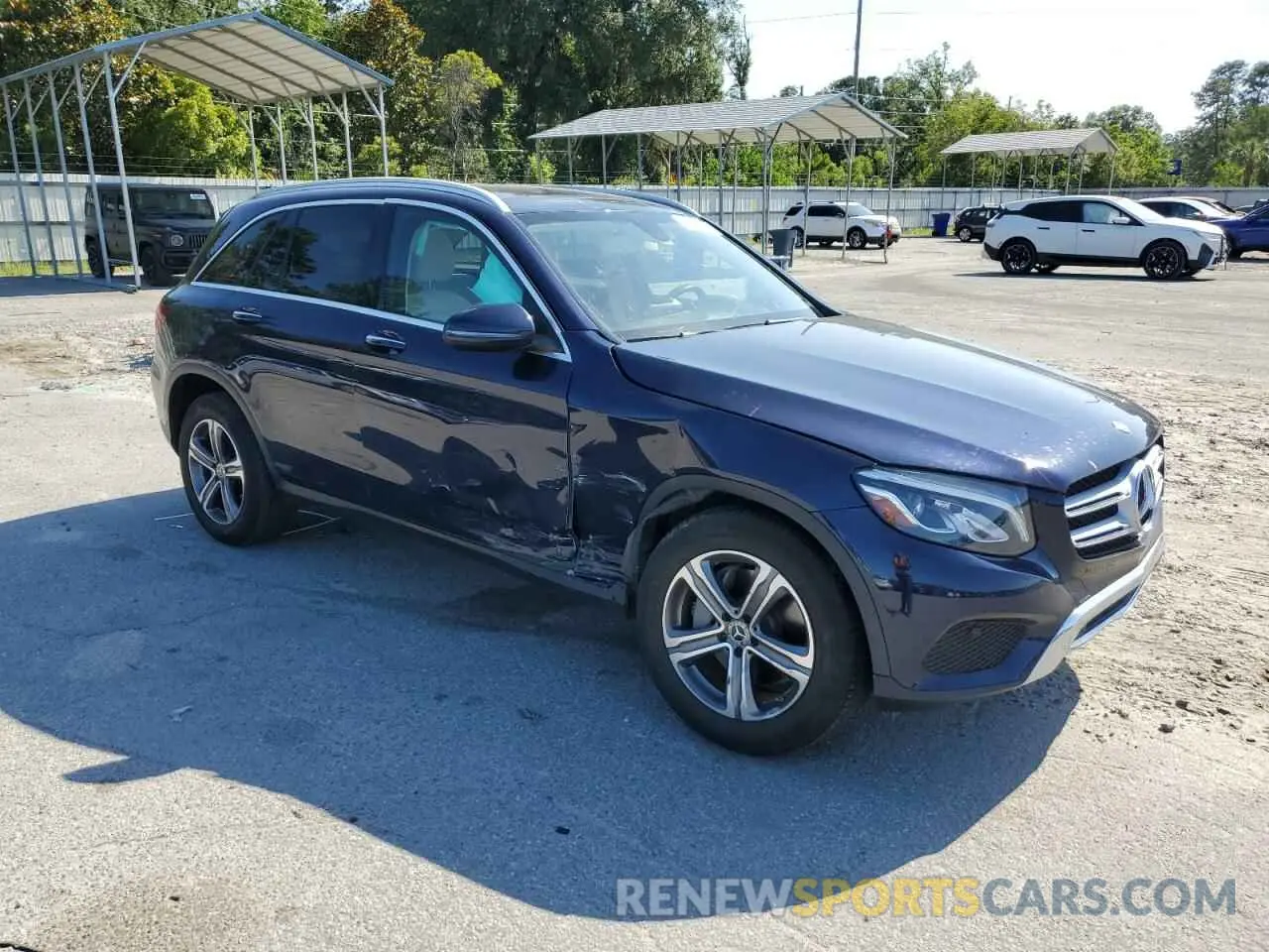 4 Photograph of a damaged car WDC0G4JB1K1002639 MERCEDES-BENZ GLC-CLASS 2019