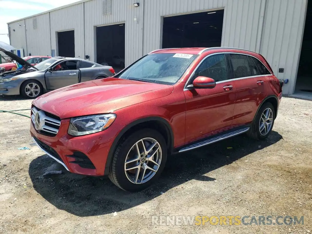 1 Photograph of a damaged car WDC0G4JB1KF590528 MERCEDES-BENZ GLC-CLASS 2019