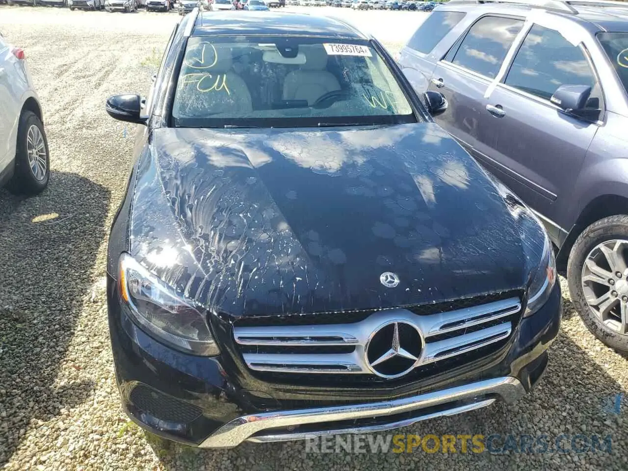5 Photograph of a damaged car WDC0G4JB1KV132428 MERCEDES-BENZ GLC-CLASS 2019