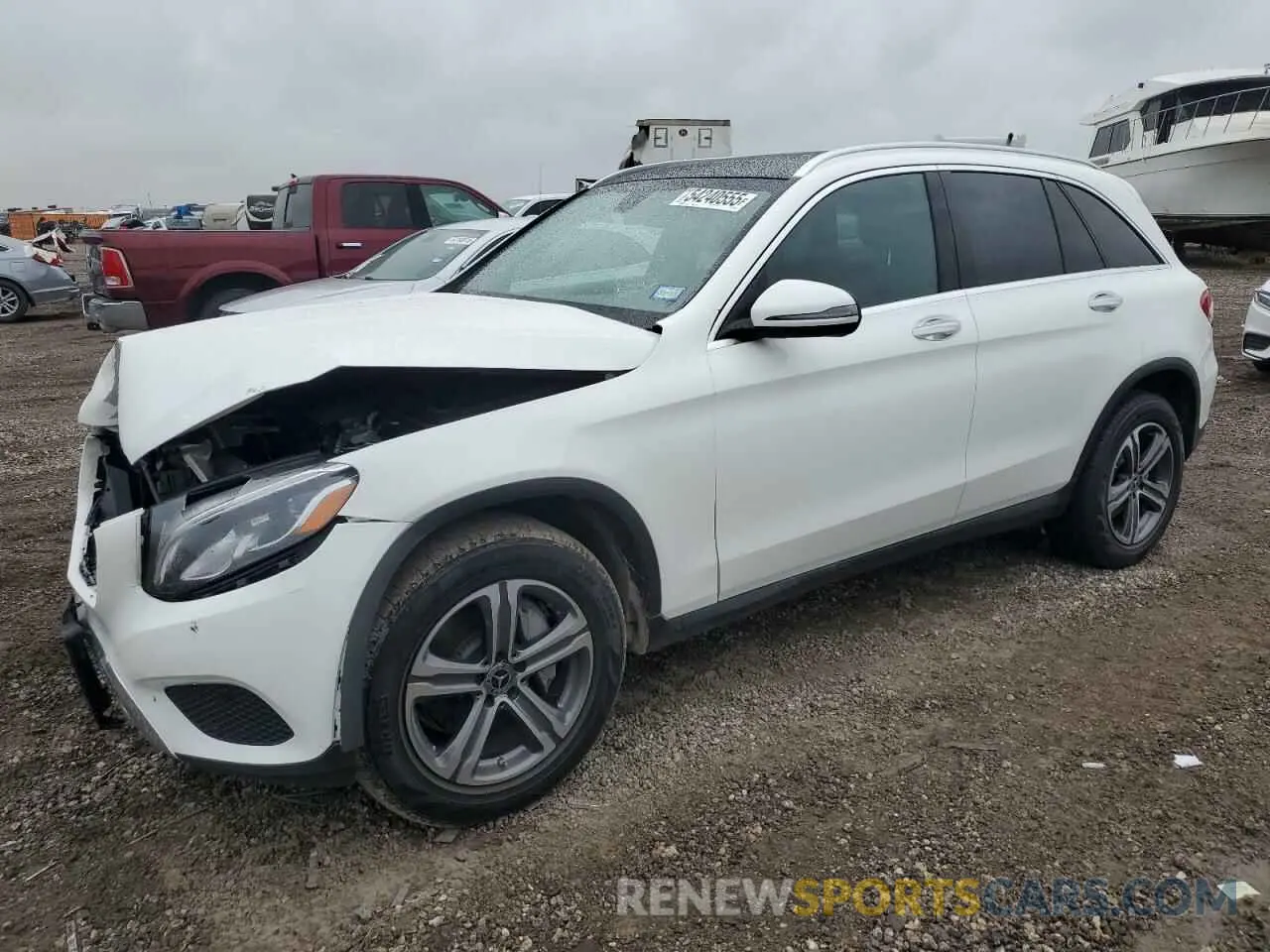 1 Photograph of a damaged car WDC0G4JB2KF655242 MERCEDES-BENZ GLC-CLASS 2019