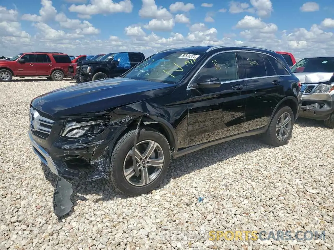 1 Photograph of a damaged car WDC0G4JB2KV171805 MERCEDES-BENZ GLC-CLASS 2019