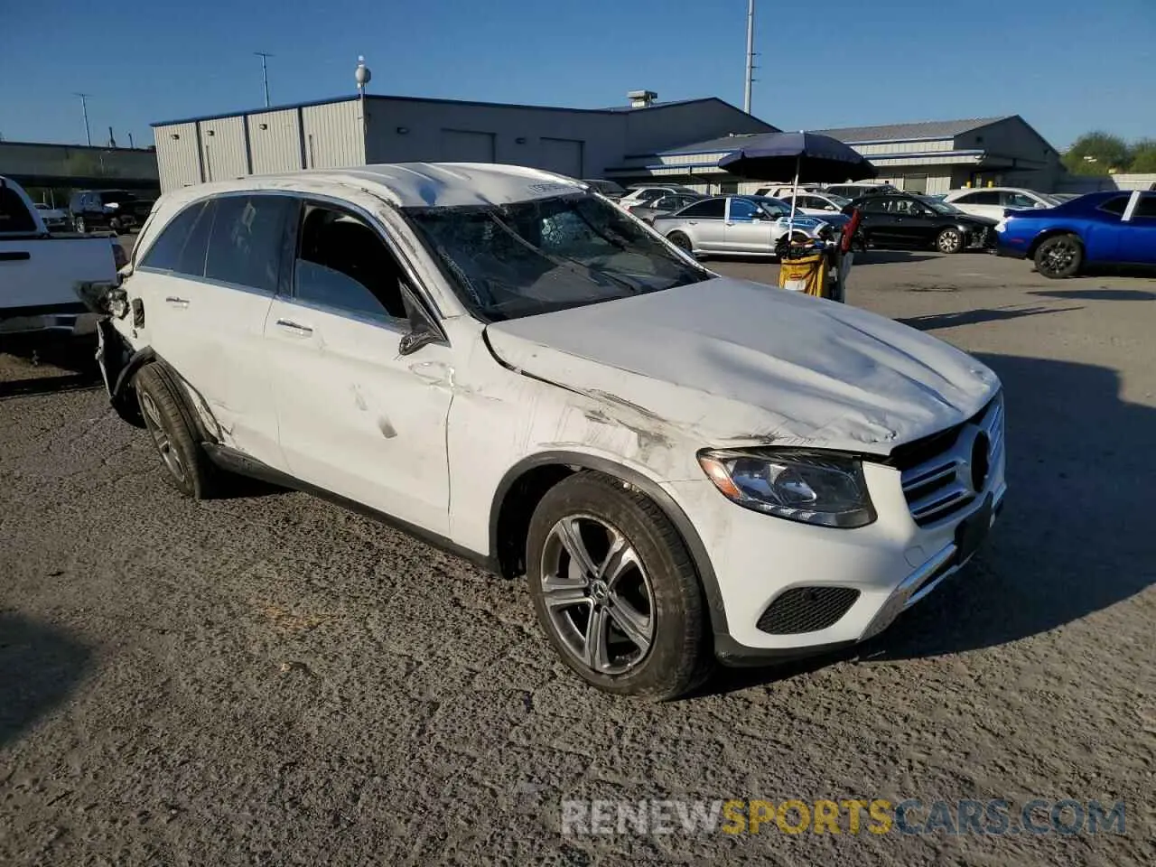 4 Фотография поврежденного автомобиля WDC0G4JB3KV136349 MERCEDES-BENZ GLC-CLASS 2019