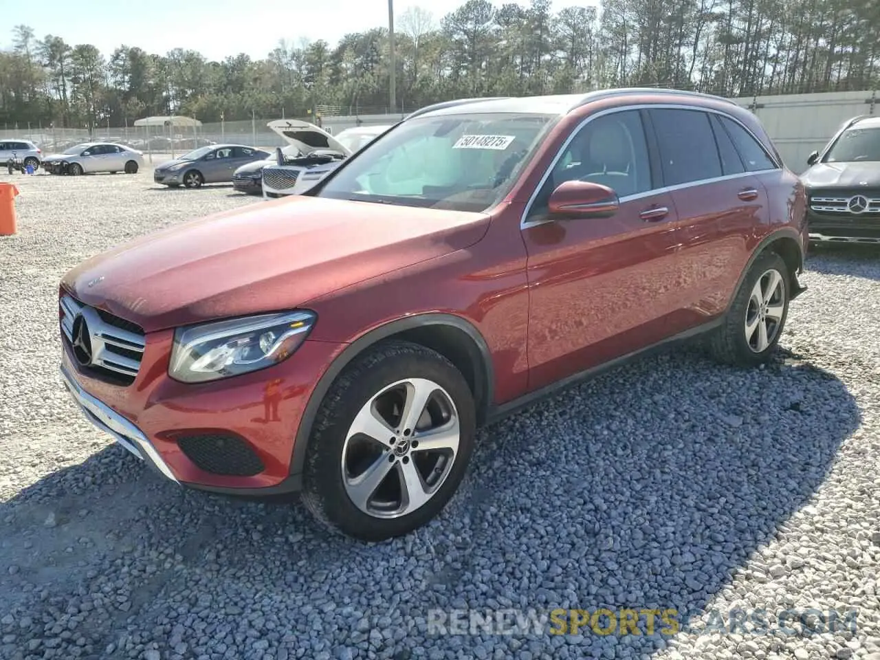 1 Photograph of a damaged car WDC0G4JB3KV157802 MERCEDES-BENZ GLC-CLASS 2019