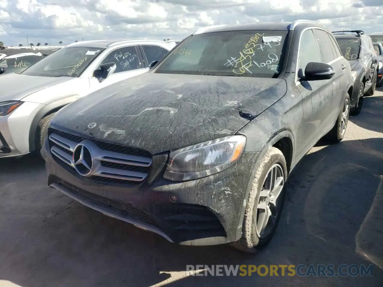2 Photograph of a damaged car WDC0G4JB4KV145366 MERCEDES-BENZ GLC-CLASS 2019