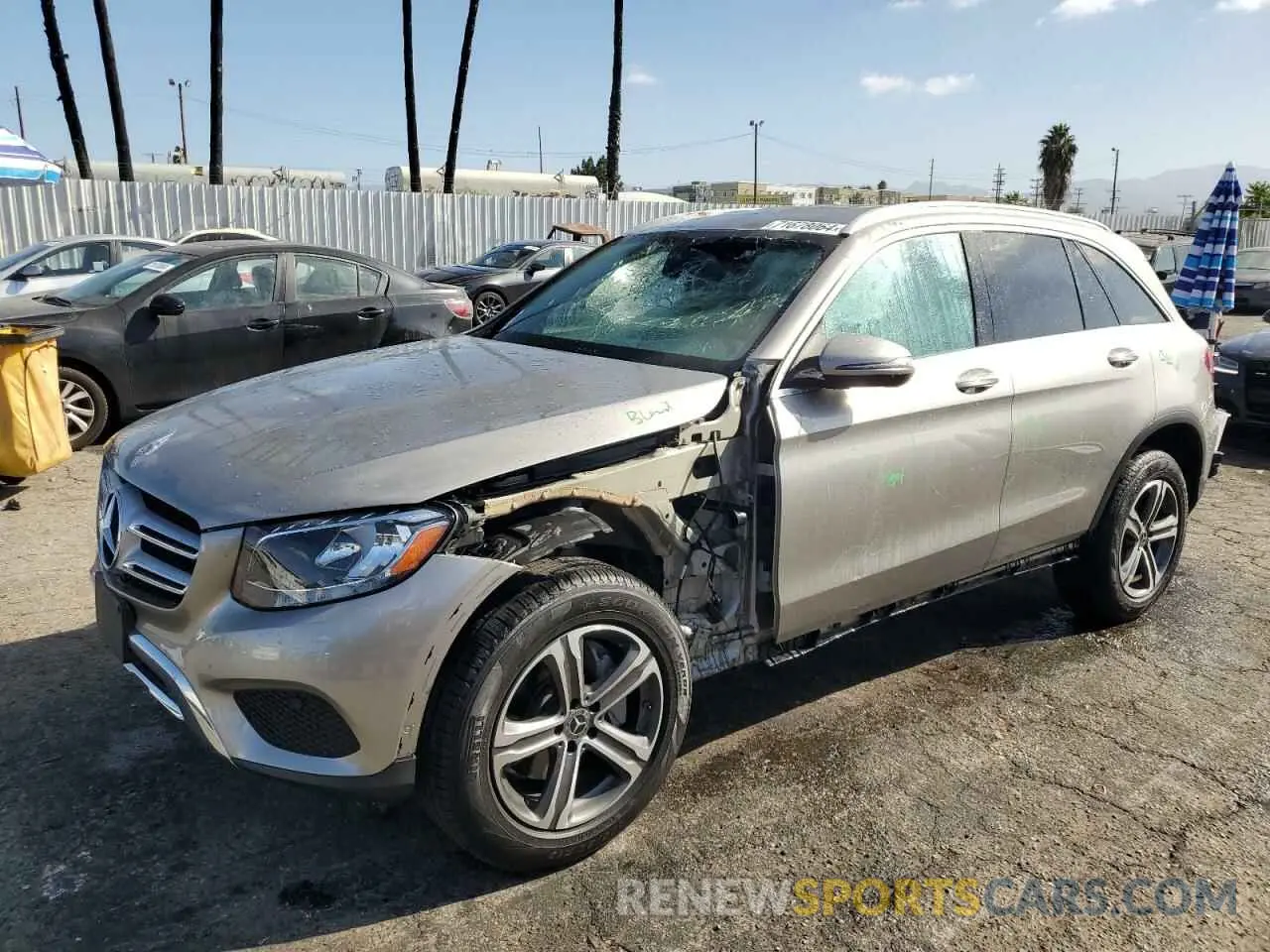 1 Photograph of a damaged car WDC0G4JB4KV162779 MERCEDES-BENZ GLC-CLASS 2019