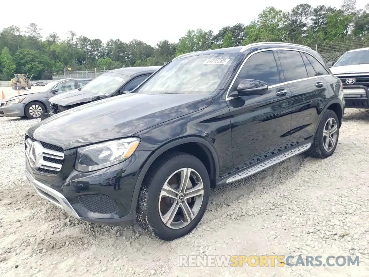 1 Фотография поврежденного автомобиля WDC0G4JB5KV187285 MERCEDES-BENZ GLC-CLASS 2019