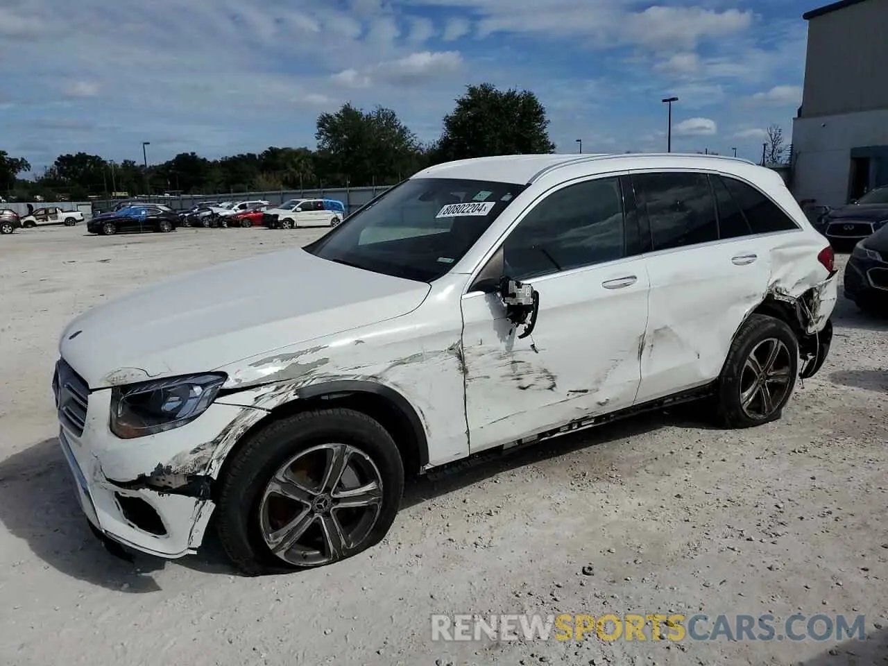 1 Фотография поврежденного автомобиля WDC0G4JB6KV136135 MERCEDES-BENZ GLC-CLASS 2019