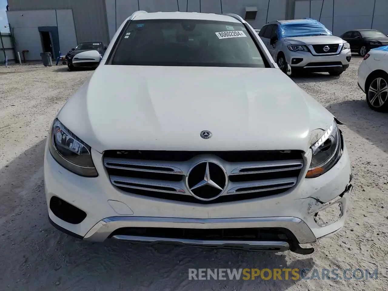 5 Фотография поврежденного автомобиля WDC0G4JB6KV136135 MERCEDES-BENZ GLC-CLASS 2019