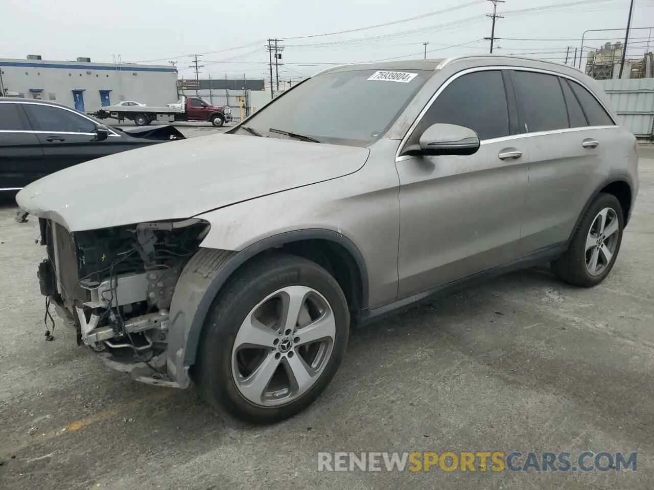 1 Фотография поврежденного автомобиля WDC0G4JB6KV150262 MERCEDES-BENZ GLC-CLASS 2019