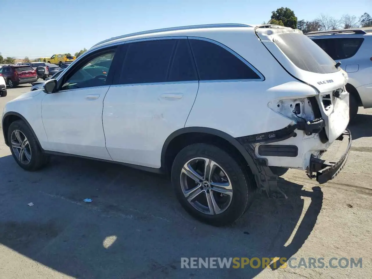 2 Photograph of a damaged car WDC0G4JB6KV160189 MERCEDES-BENZ GLC-CLASS 2019