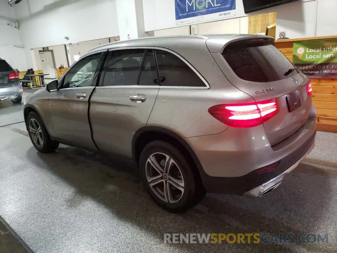 2 Фотография поврежденного автомобиля WDC0G4JB7KV162050 MERCEDES-BENZ GLC-CLASS 2019