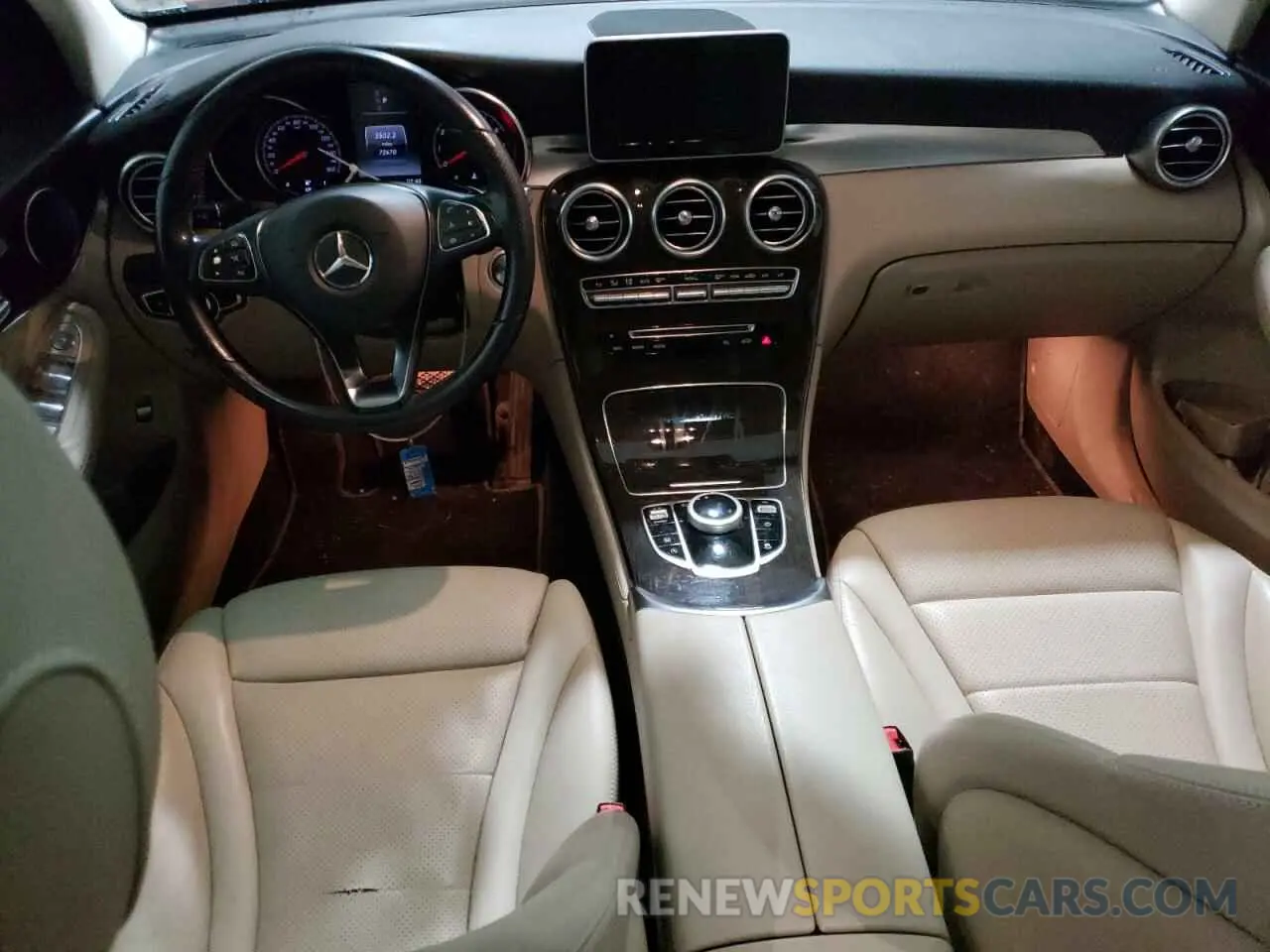 8 Фотография поврежденного автомобиля WDC0G4JB7KV162050 MERCEDES-BENZ GLC-CLASS 2019