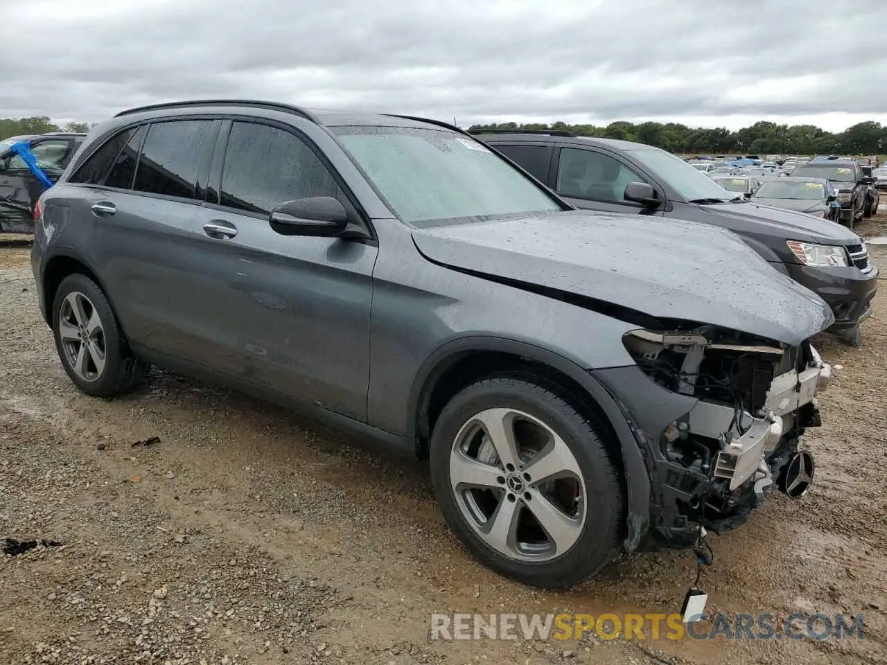 4 Фотография поврежденного автомобиля WDC0G4JB7KV169144 MERCEDES-BENZ GLC-CLASS 2019