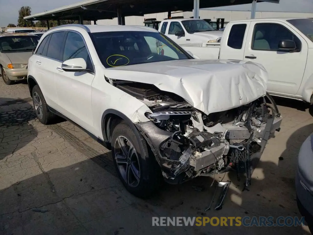 1 Фотография поврежденного автомобиля WDC0G4JB8KV143832 MERCEDES-BENZ GLC-CLASS 2019