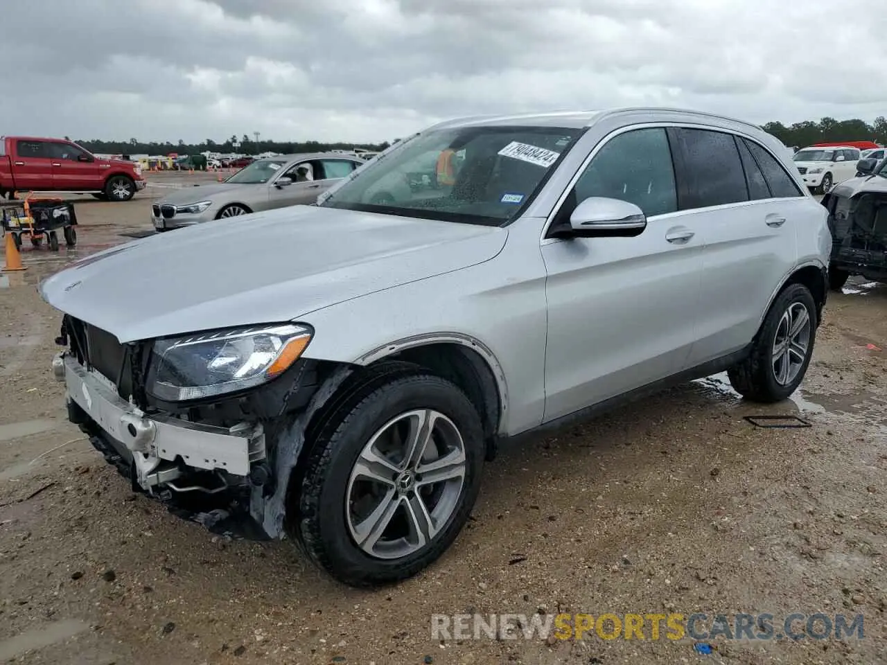 1 Фотография поврежденного автомобиля WDC0G4JB8KV164308 MERCEDES-BENZ GLC-CLASS 2019