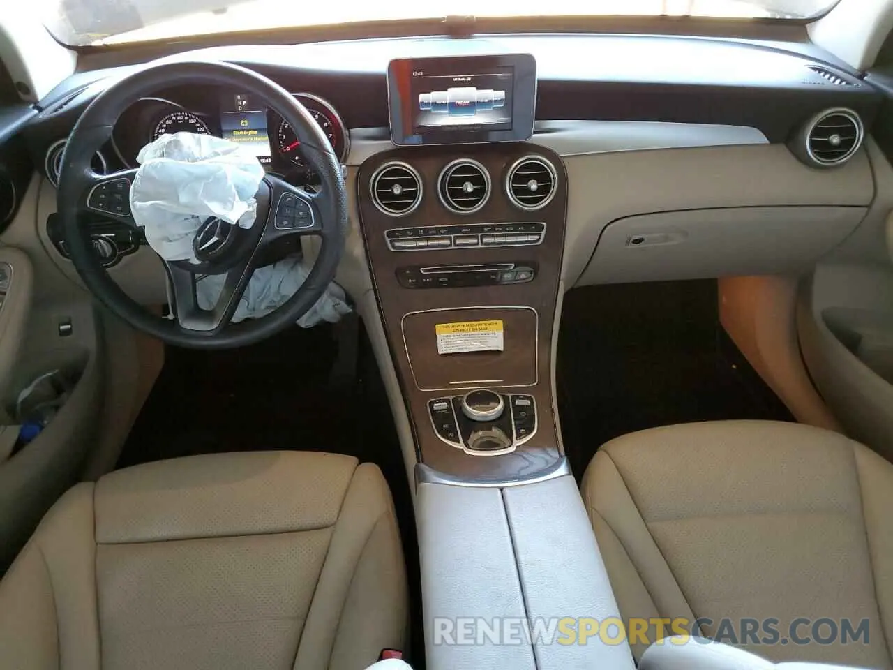 8 Фотография поврежденного автомобиля WDC0G4JB9KV142396 MERCEDES-BENZ GLC-CLASS 2019