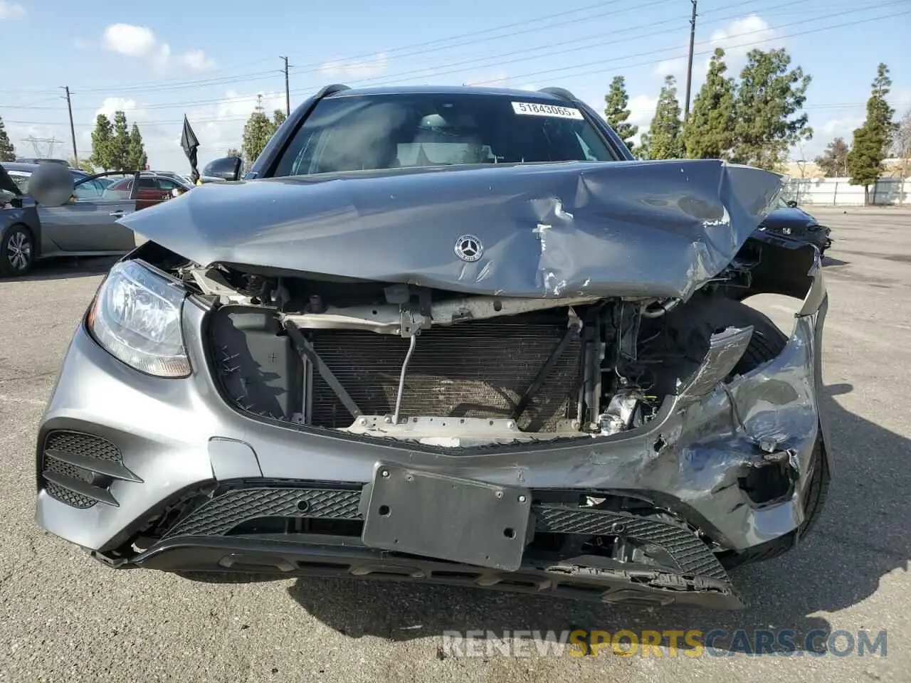 5 Photograph of a damaged car WDC0G4JB9KV149395 MERCEDES-BENZ GLC-CLASS 2019
