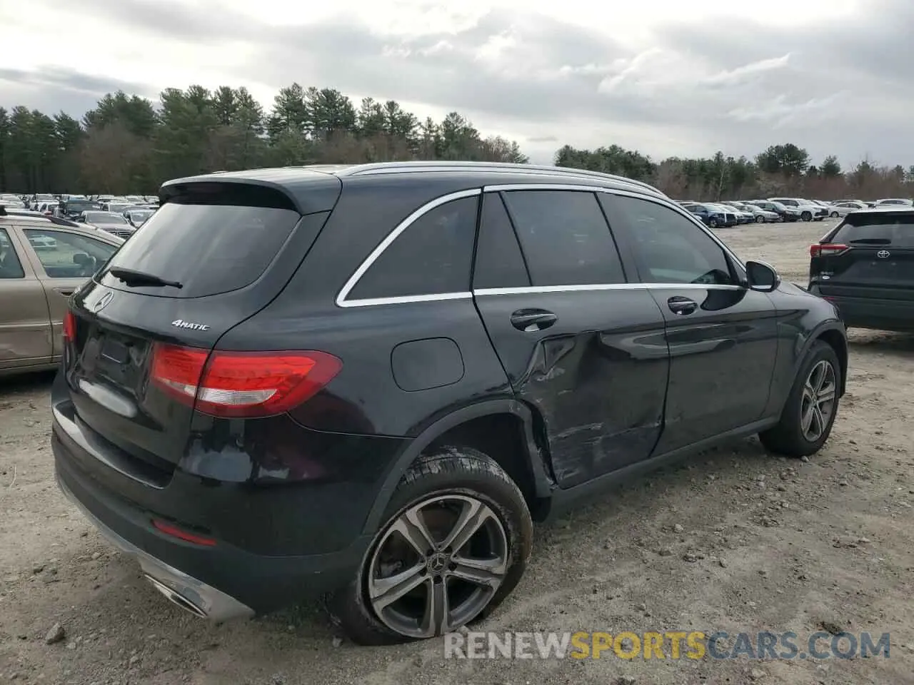 3 Фотография поврежденного автомобиля WDC0G4KB0KF581804 MERCEDES-BENZ GLC-CLASS 2019