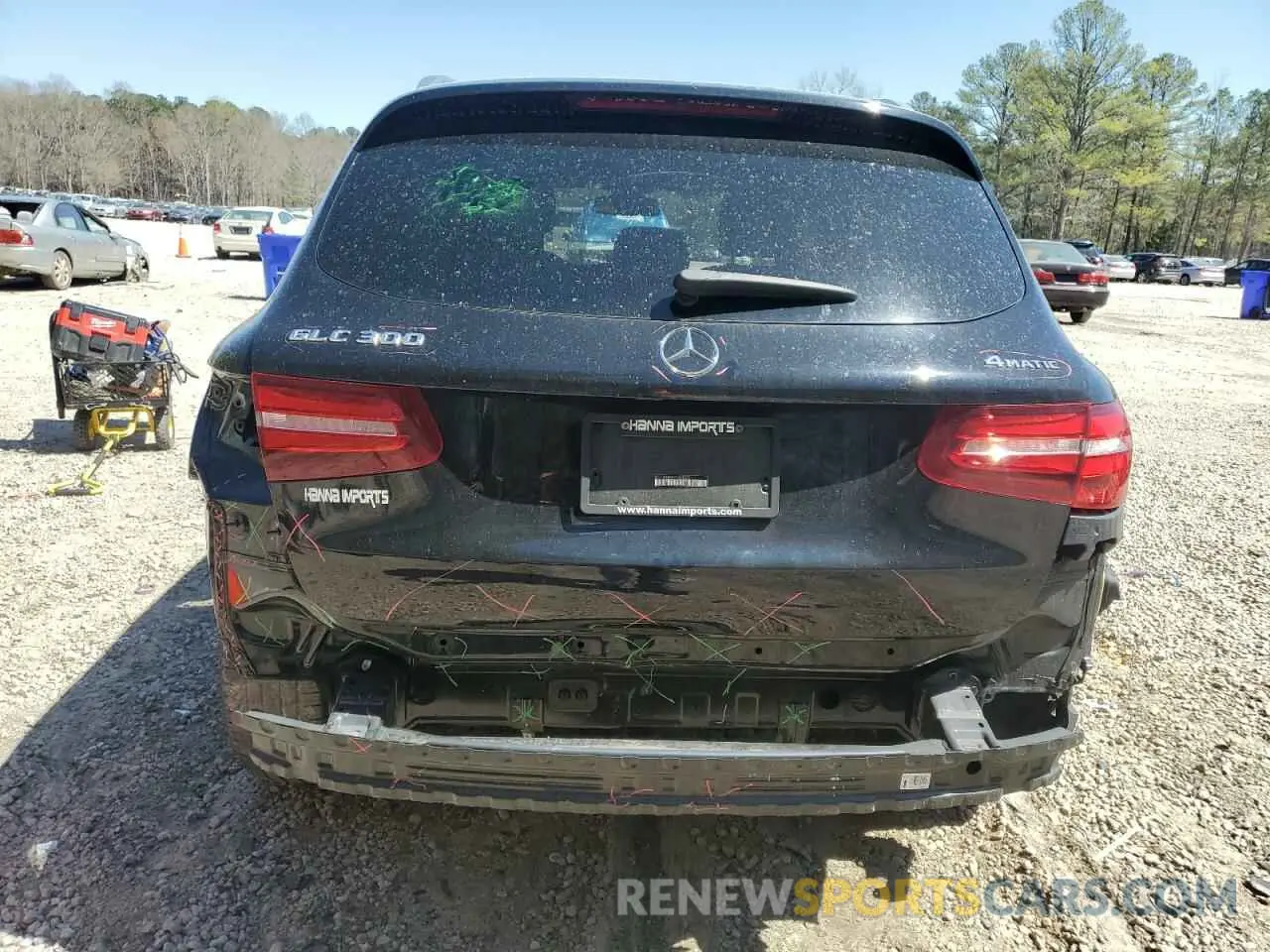 6 Photograph of a damaged car WDC0G4KB0KF634825 MERCEDES-BENZ GLC-CLASS 2019