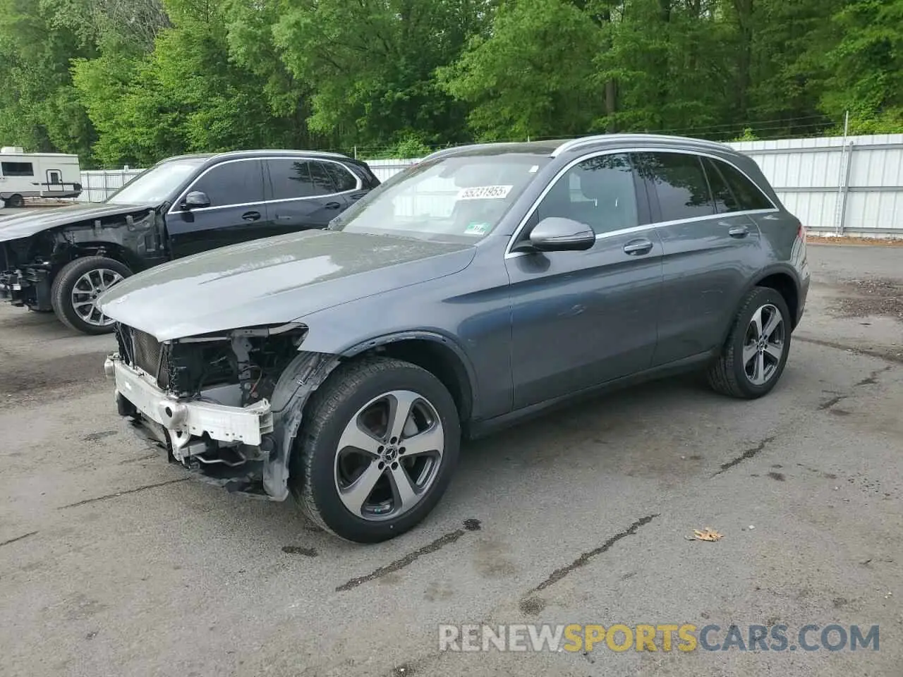 1 Photograph of a damaged car WDC0G4KB0KV142267 MERCEDES-BENZ GLC-CLASS 2019