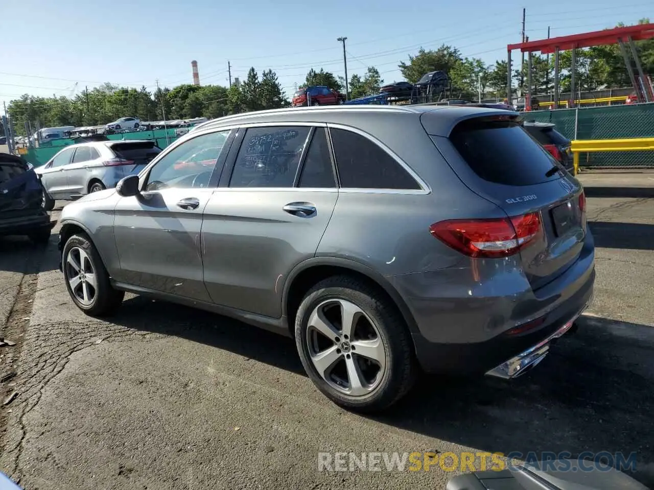 2 Фотография поврежденного автомобиля WDC0G4KB1KV128815 MERCEDES-BENZ GLC-CLASS 2019