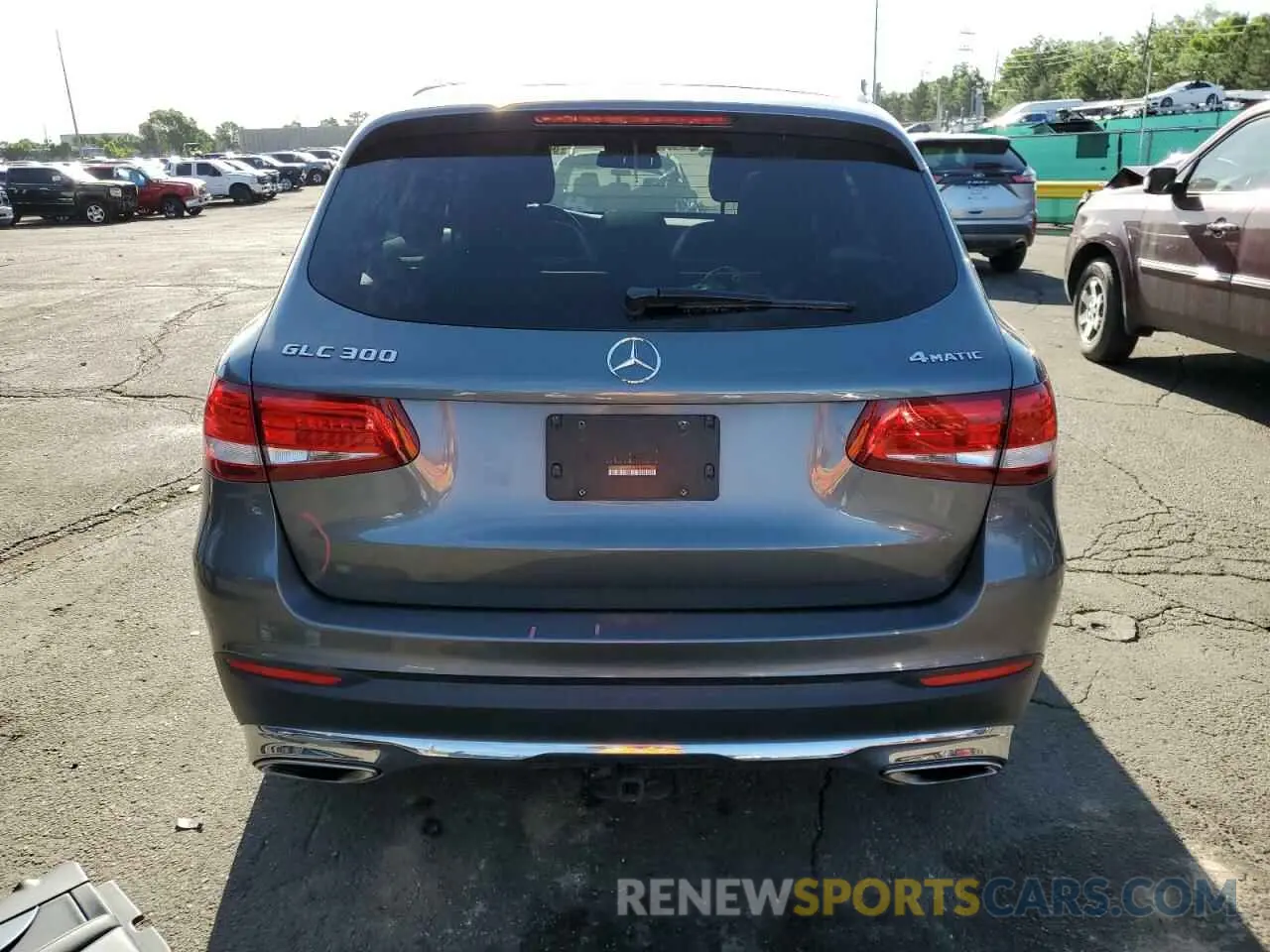 6 Фотография поврежденного автомобиля WDC0G4KB1KV128815 MERCEDES-BENZ GLC-CLASS 2019