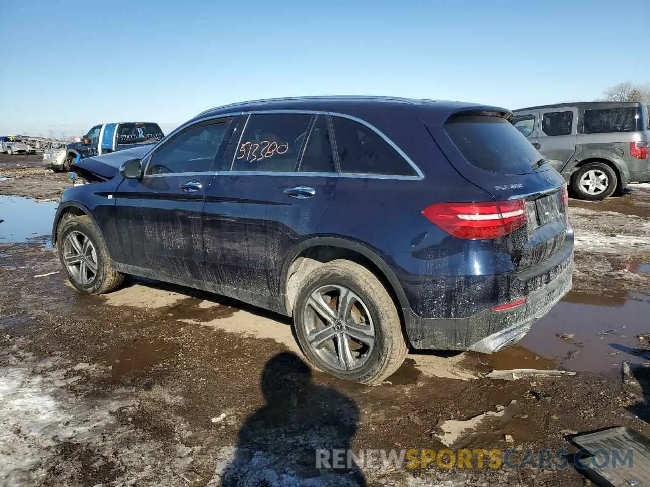 2 Фотография поврежденного автомобиля WDC0G4KB1KV143248 MERCEDES-BENZ GLC-CLASS 2019