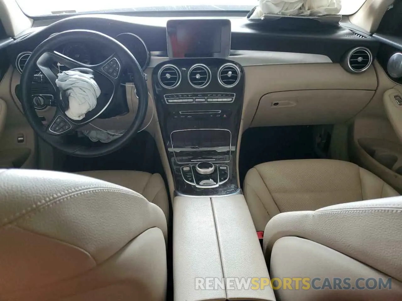 8 Photograph of a damaged car WDC0G4KB1KV195088 MERCEDES-BENZ GLC-CLASS 2019