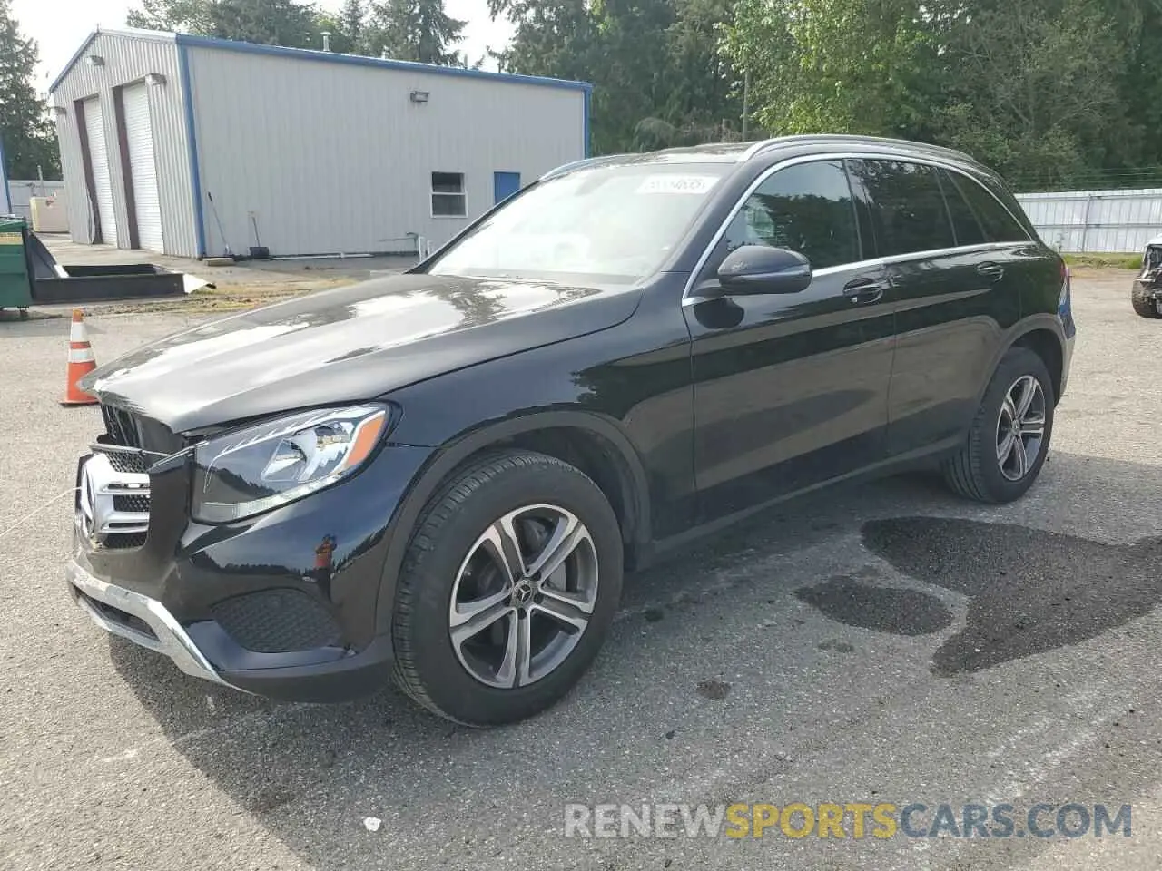 1 Photograph of a damaged car WDC0G4KB2KF672122 MERCEDES-BENZ GLC-CLASS 2019