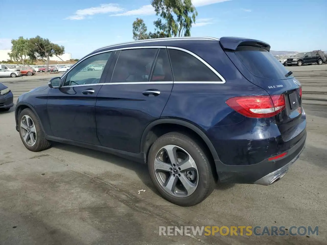2 Фотография поврежденного автомобиля WDC0G4KB2KV123235 MERCEDES-BENZ GLC-CLASS 2019