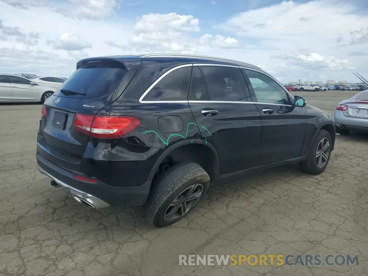 3 Фотография поврежденного автомобиля WDC0G4KB2KV150886 MERCEDES-BENZ GLC-CLASS 2019