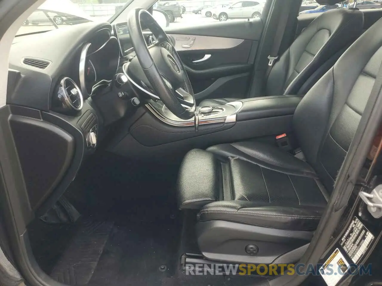 7 Фотография поврежденного автомобиля WDC0G4KB2KV150886 MERCEDES-BENZ GLC-CLASS 2019