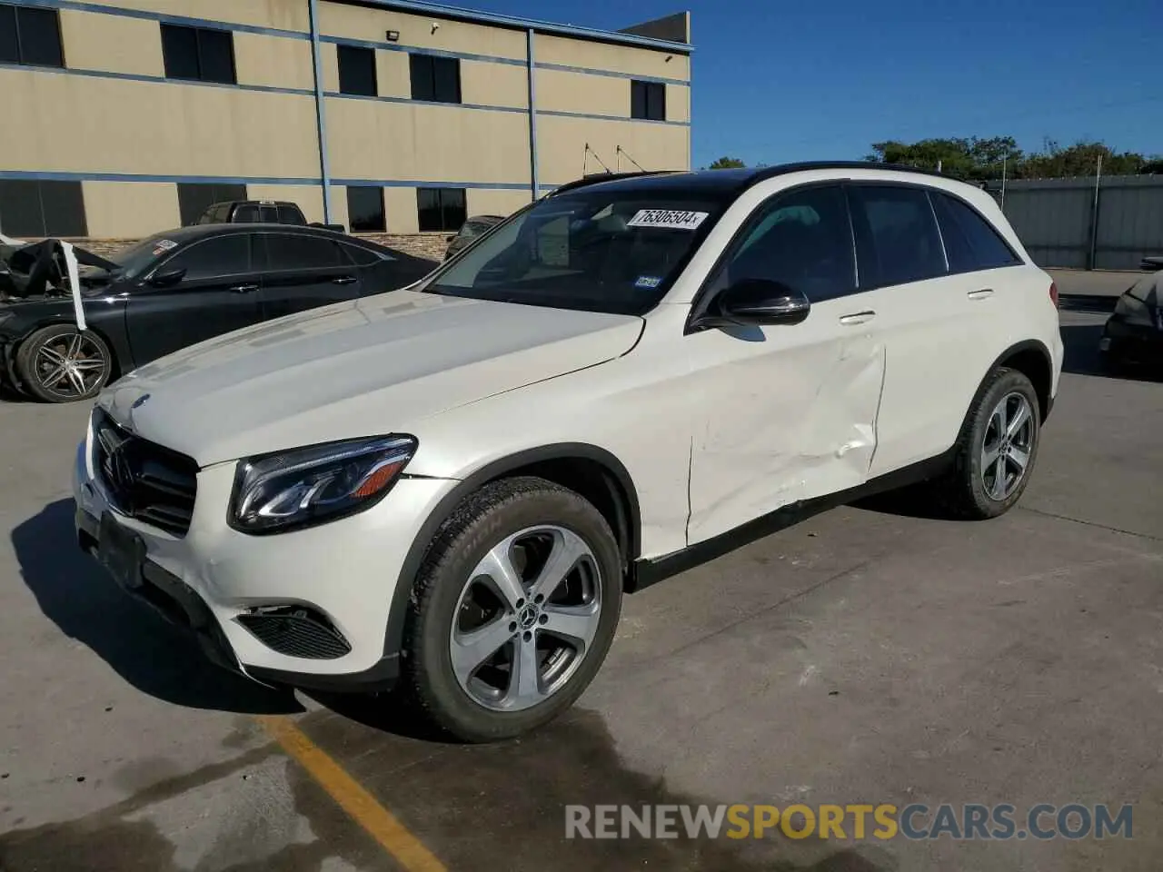 1 Фотография поврежденного автомобиля WDC0G4KB2KV171625 MERCEDES-BENZ GLC-CLASS 2019