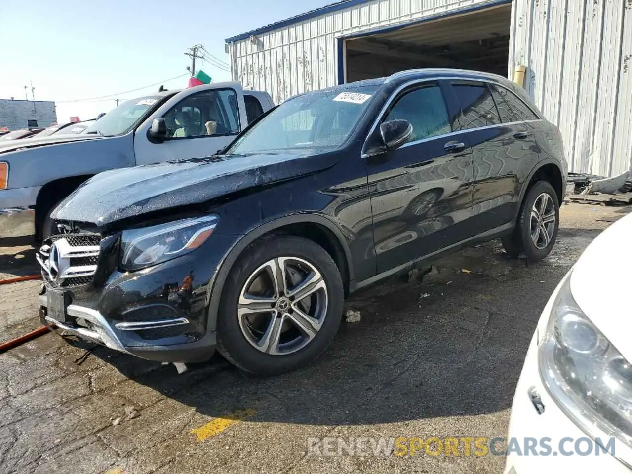 1 Photograph of a damaged car WDC0G4KB3KF660349 MERCEDES-BENZ GLC-CLASS 2019