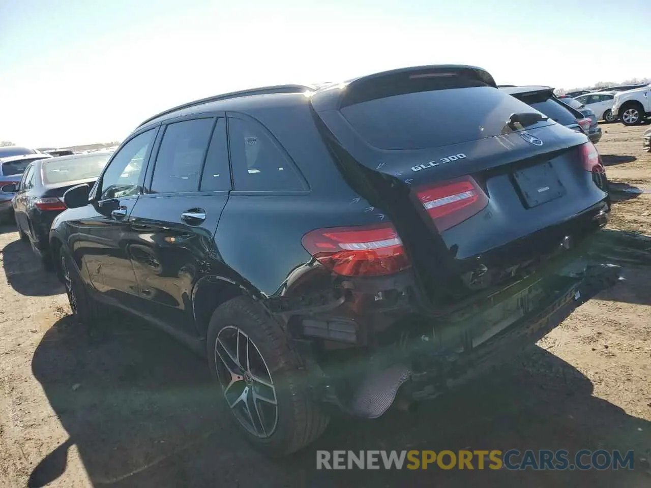 2 Фотография поврежденного автомобиля WDC0G4KB4KF664605 MERCEDES-BENZ GLC-CLASS 2019