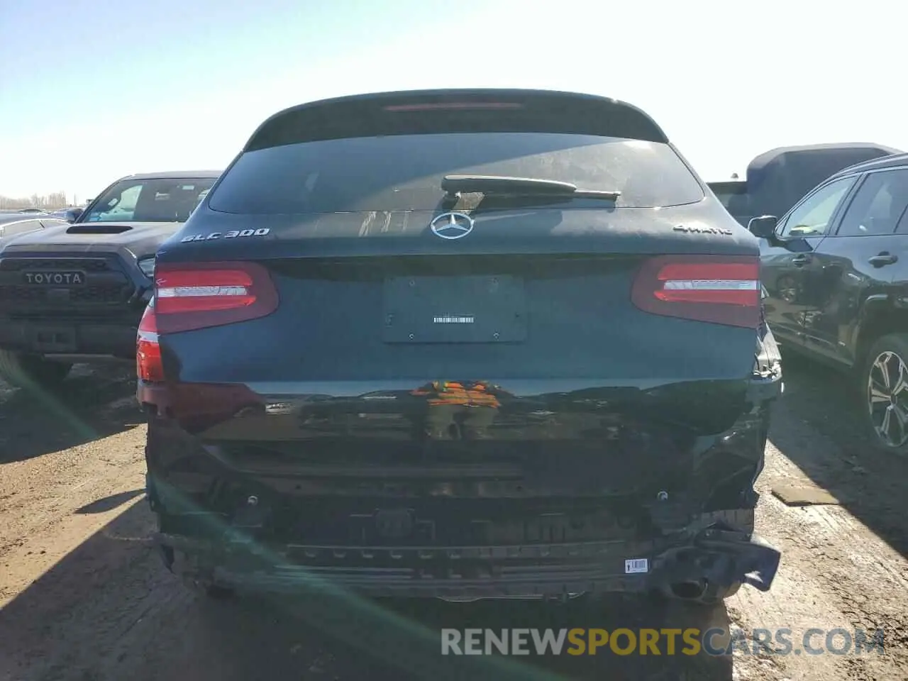 6 Фотография поврежденного автомобиля WDC0G4KB4KF664605 MERCEDES-BENZ GLC-CLASS 2019