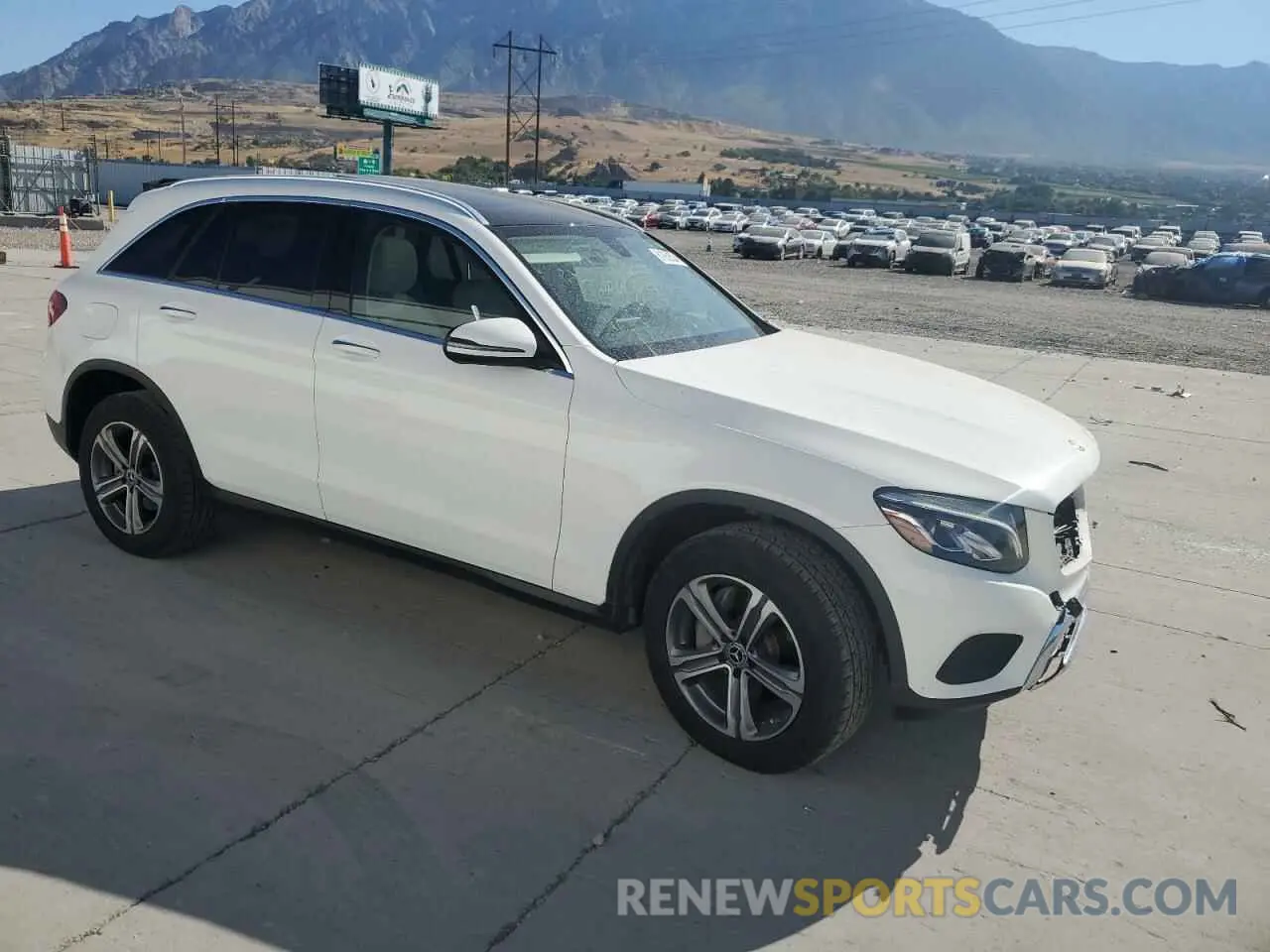 4 Фотография поврежденного автомобиля WDC0G4KB4KV166085 MERCEDES-BENZ GLC-CLASS 2019