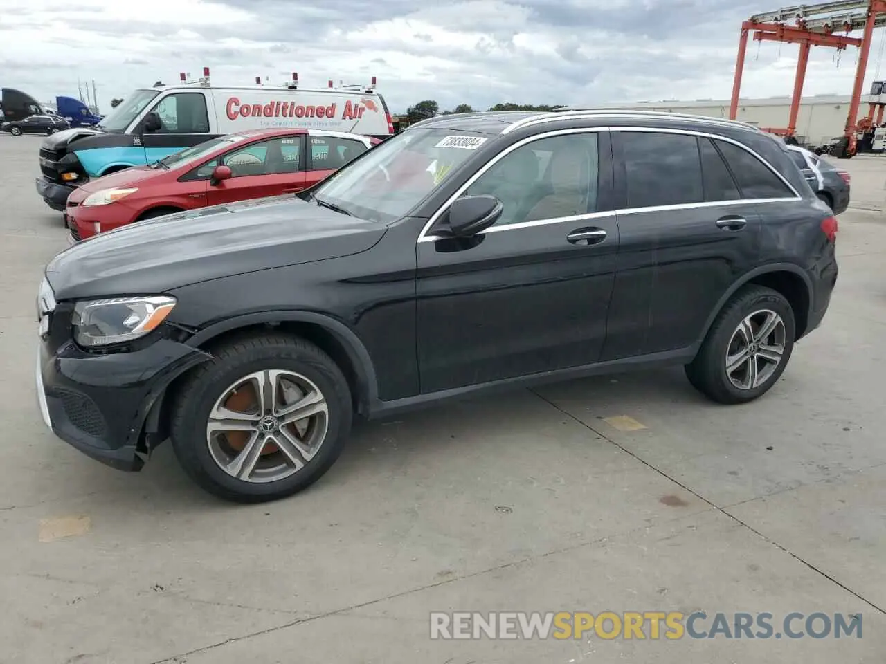 1 Photograph of a damaged car WDC0G4KB4KV166295 MERCEDES-BENZ GLC-CLASS 2019