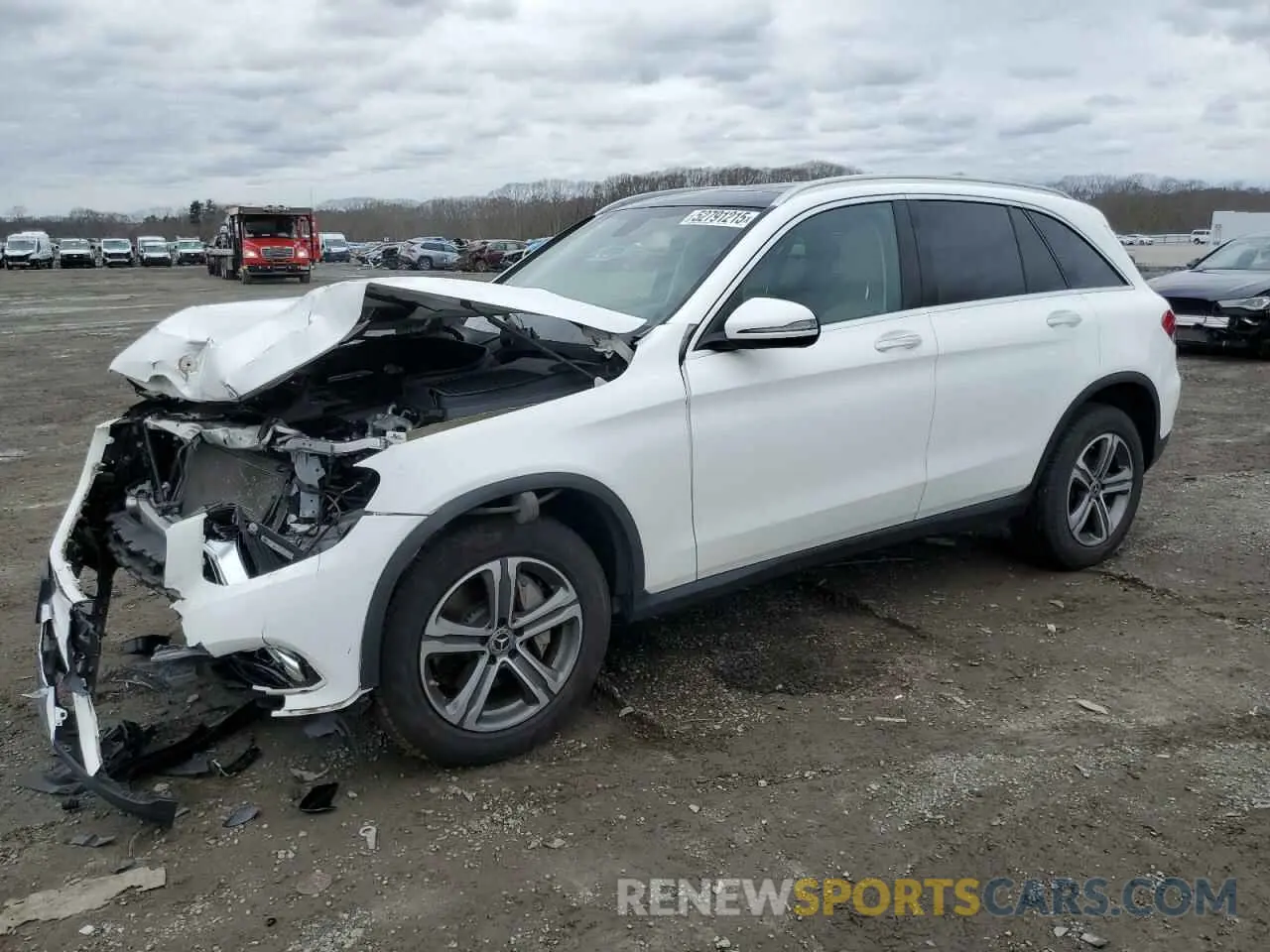 1 Фотография поврежденного автомобиля WDC0G4KB5KF641639 MERCEDES-BENZ GLC-CLASS 2019